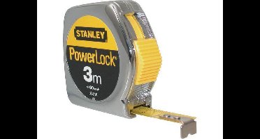 Stanley Rolbandmaat Powerlock 3m - 12.7mm metaal