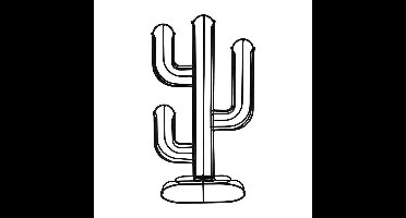 Koffie Cuphouder -  Zwart - Cactus - 48 cups - Nespresso