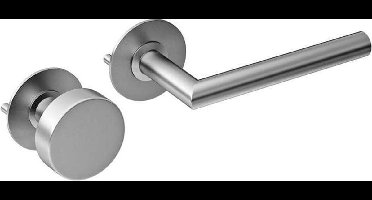 Knop/krukgarnituur TESSA 16mm SF KL4 rvs mat PC