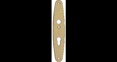 SKG3 elips schild binnen PC72 mm messing antiek