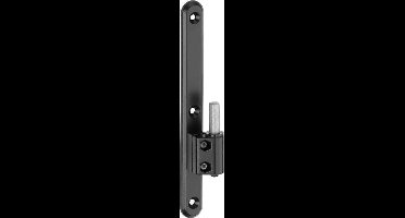 Plaatduim links Block D verkropt 22x200mm zwart