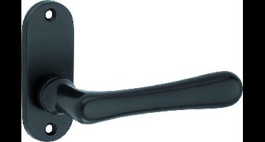Artitec Deurkruk op rozet Linea/ovaal patent mat zwart