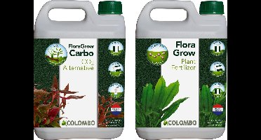 Colombo Floragrow Fertilizer 2500 ml + Floragrow Carbo 2500ml (CO2 en Plantenvoeding Combipakket)