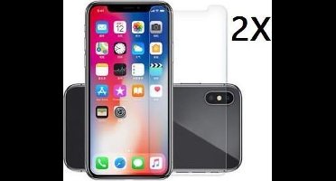Ntech Screenprotector 2 Stuks Screenprotector Tempered Glass Glazen - Geschikt voor iPhone XR