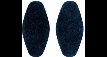 Restyle Elleboogstukken van suedine. 2st 95 x 185 mm kleur D.Blauw 210
