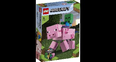 LEGO Minecraft BigFig Varken met Babyzombie - 21157