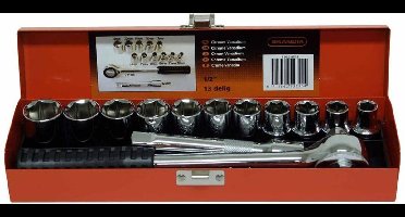 Skandia Doppendoos 1/2" - 13-delig