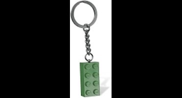 LEGO Classic Sleutelhanger Steen 2x4 Groen
