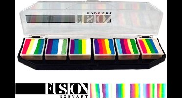 Fusion Splitcake Palette - Unicorn & Mermaids - Splitcake Schmink