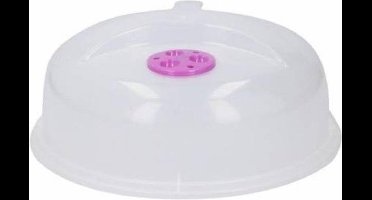 Magnetrondeksel/spatdeksel - kunststof - paars - 26,5 x 11 cm