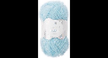 Rico Design Creative Bubble 007 licht blauw - polyester / schuurspons garen - pendikte 2 a 4mm - 1bol