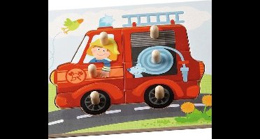 Haba inlegpuzzel brandweer