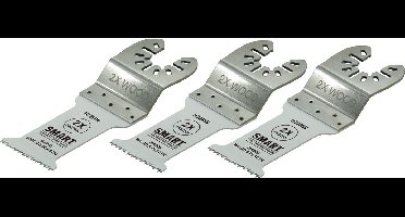 SMART Blades Multitool Zaagblad RapidWood - Hout/Plastic - 32x52mm - 3 stuks