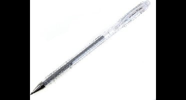 Uni-ball Signo Gel Pen - Glitter Zilver - Dekkende inkt voor zwart papier