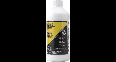 Woodland Scenics - Cement voor modelbouw - wit - 473ml