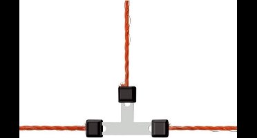 AKO Draad T-verbinder Litzclip verzinkt 3mm (5 stuks)