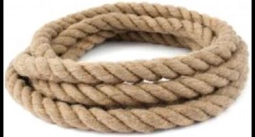 Touw - Jute - 600cm - Ø3cm - Bruin - Decoratie