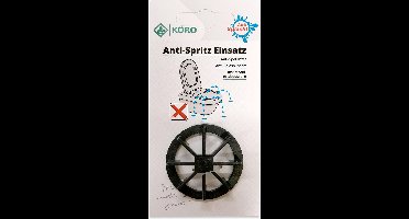 Anti Splash ring / spoelstroombegrenzer randloze wc's tegen het spatten - merk De Beer