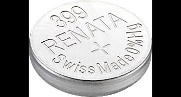 Renata 399 / SR 927 W / G7 High Drain E knoopcel batterij - 10 Stuks (1 Blister a 10St)