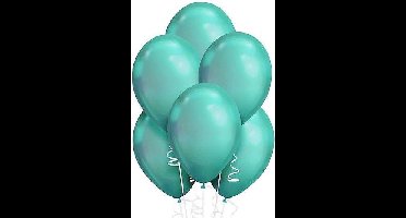 Daily Style – Ballonnen – Chroom Groen – 10 stuks – Feestdecoratie