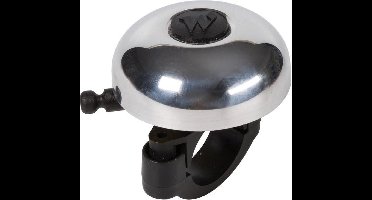 Fietsbel Widek Race Retro - gepolijst aluminium (op kaart)