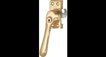 Artitec Wallebroek SKG Raamsluiting Linea Links messing gelakt