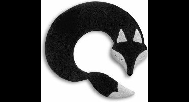 Leschi nek warmtekussen Noah de Vos - zwart