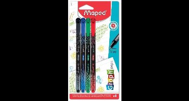 MAPED 4 Vilt-eindgrafiekblaar