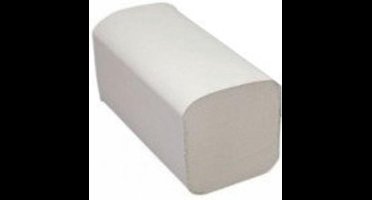 Euro Products Handdoek Papier Z-vouw Naturel 21x21cm 160 vel