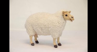 Hansa Moeder schaap knuffel, 38 cm
