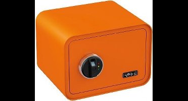mySafe 350 Kluis met vingerprint oranje