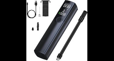 DailySupplies® Autobanden Pomp - Elektrische Fietspomp - Compressor - Luchtcompressor - Zwart