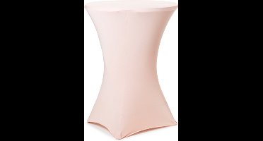 Statafelrok oud roze - Stretch hoes voor statafels - Geschikt voor tafels 80x110cm