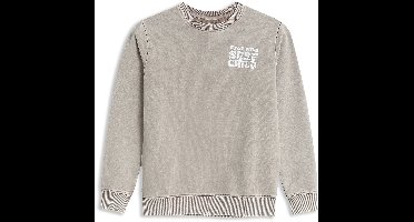 4PRESIDENT Sweater jongens - Sand - Maat 104 - Jongens trui