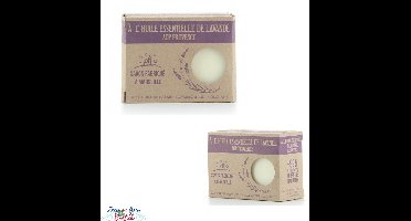 3x Savon de marseille AOP Provence Lavendel met Essentiële Olie - palmolievrij, parfumvrij, conserveermiddelvrij, kleurstofvrij, EDTA-vrij (chemische stabilisator), siliconenvrij, parabenenvrij!