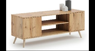 Focus RTV kast 135 cm eiken goud craft