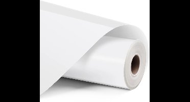 LOKLiK Strijkvinyl - Warmte-overdrachtsvinyl - Personaliseer Kleding en Textiel - Heat Transfer Vinyl Basic 12 m - Wit - 30.5 x 1200 cm