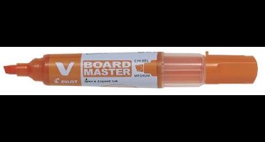 Pilot V Board Master markeerstift 10 stuk(s) Beitelvormige punt Oranje