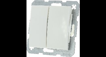 Berker S1 Serieschakelaar - Inbouw - Polarwit