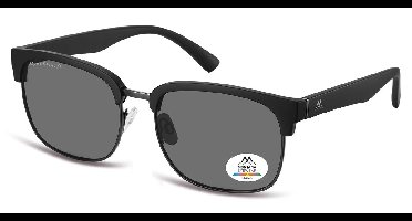 Montana Zonnebril Polarized Glanzend Zwart / Gunmetal MP192