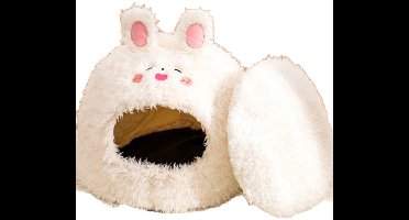 S&E Warme Kattenmand – Knusse Grot met Kussen - 36x36x30