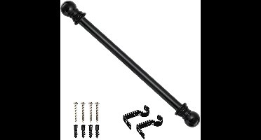 ApexArte® Gordijnroede - Gordijnrail - Zonder Boren - Extra Stevig