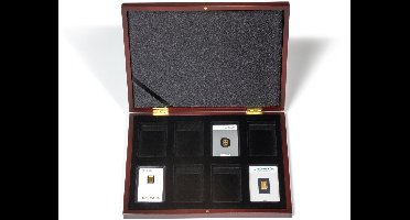 Munten box, Volterra - voor Coin-cards/Goudbaar-blisters 54x86 mm