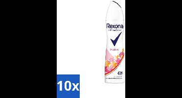 Rexona - Deodorant Spray - Motion Sense - Tropical - Anti-Transpirant & Perspirant - 150ml - Bulkverpakking - 10 stuks