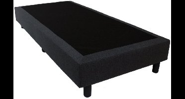 Nessa® - 80x190 Boxspring Amsterdam - Zwart Meubelstof