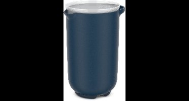 Mepal Mixbeker met deksel Chef it - 1000 ml - Past in de koelkastdeur - Magnetron- en vaatwasmachinebestendig - Bakspullen - Navy