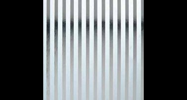 Inpakpapier Zilver met Strepen 30-100 cm - Luxe Cadeaupapier |variant: 50 cm / 100 mtr.