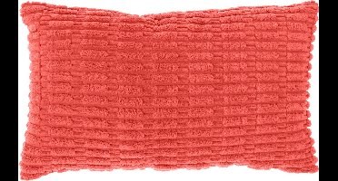 CEDRO sierkussen - 30x50 cm - Ribmotief - Sugar Pink
