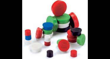 Legamaster magneet 10mm rood 10st