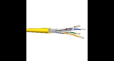 DRAKA UC2000/UCFUTURE COMPACT22 Cat.8.2 S/FTP H AWG 22 gelb, 500 m